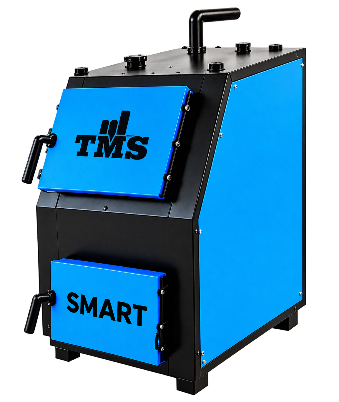 TMS A1 SMART ko‘k va qora qattiq yoqilg‘ili qozon